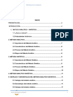 Metodo Analitico - Sintetico