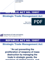 PH Strategic Trade Management Act