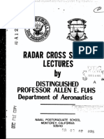 Fuhs Radar Cross Section 1982