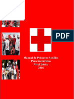 Primeros Auxilios Básicos Para Voluntarios de Cruz Roja. 2016