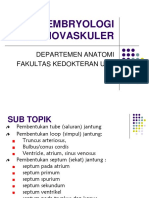 Cvs k - 1 Embryologi Cv