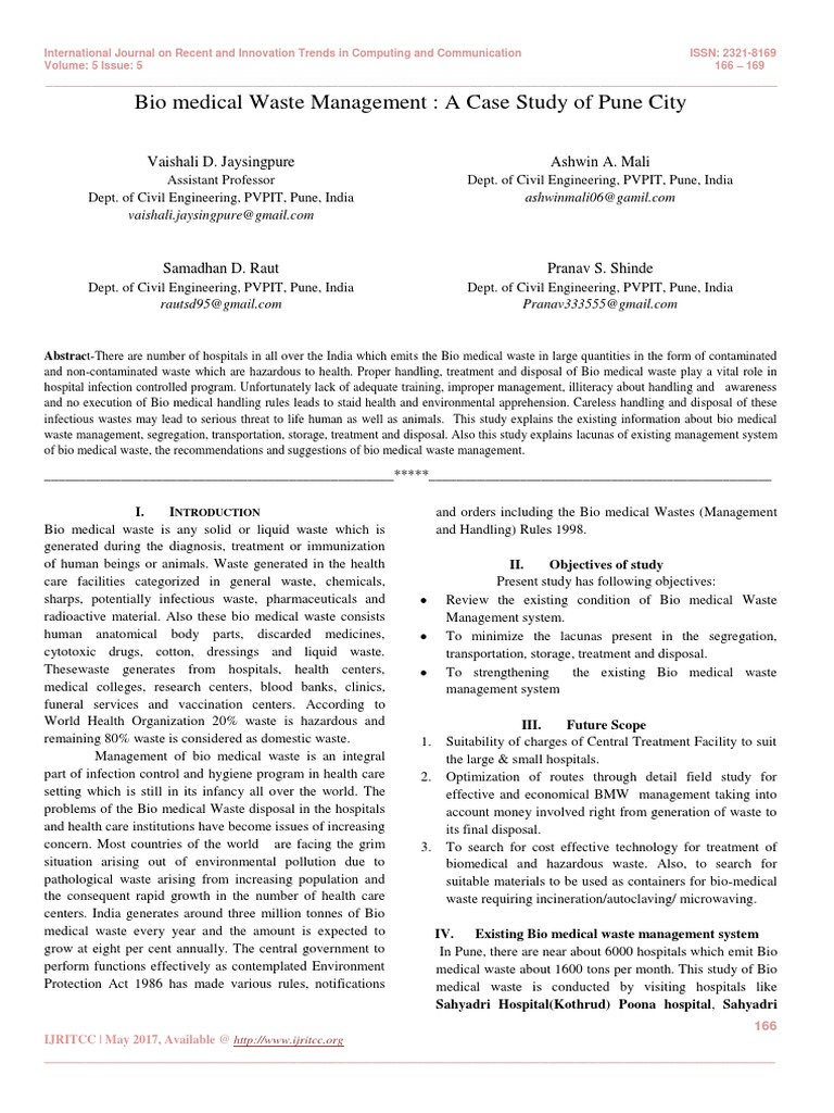 Improper waste disposal case study image