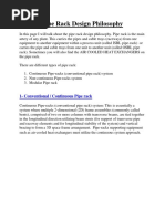 Pipe Rack Design and Calculation Guide | PDF | Pipe (Fluid Conveyance ...
