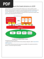 How To Configure The Guest Domains On LDOM