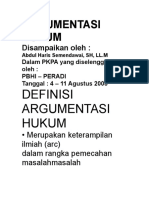 Download Argumentasi Hukum by Budi Herudi SN356428593 doc pdf