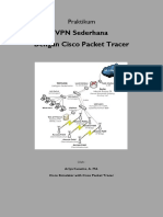 VPN Serderhana Dengan CISCO Packet Tracer PDF