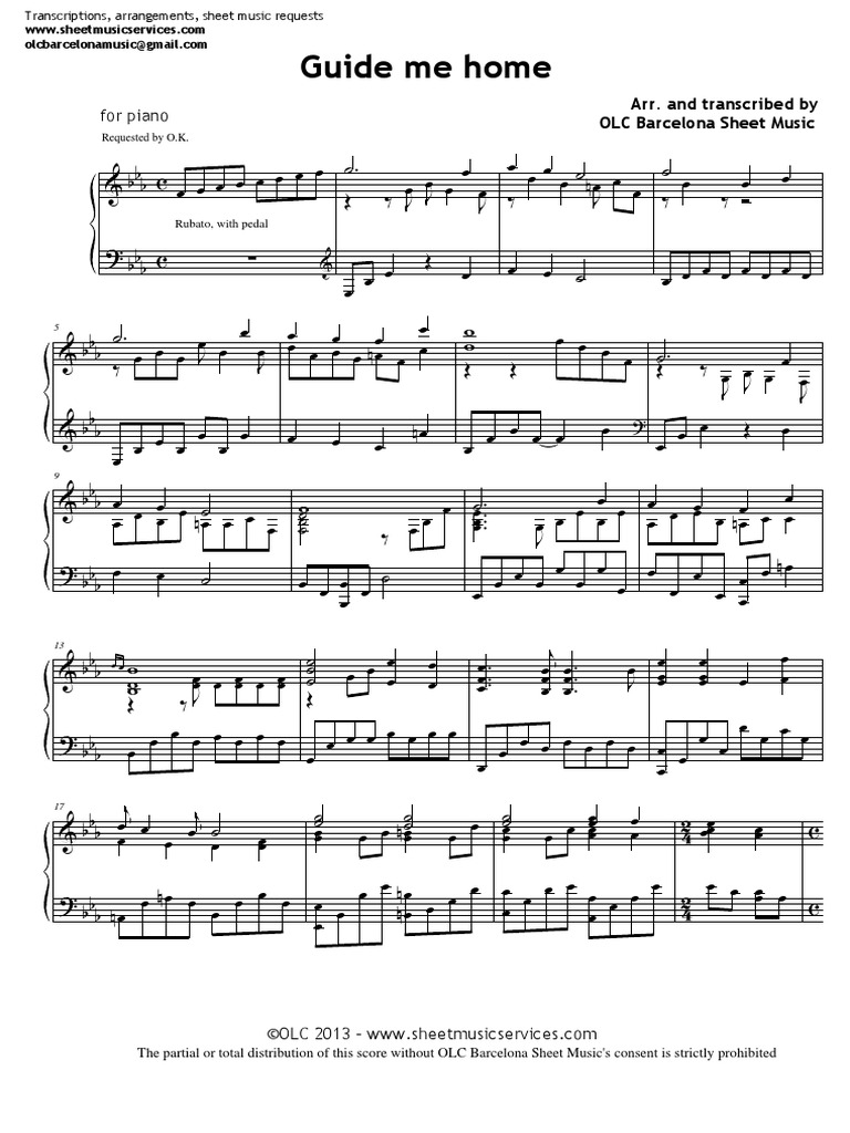Guide Me Home Freddie Mercury PDF | PDF | Musique populaire ...