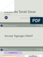 Mekanika Tanah Dasar - Konsep Tegangan Efektif