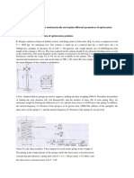 Optimization Problems and Solutions