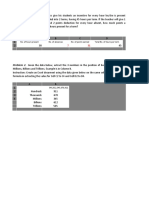 Sample User and Pre Define Formulas