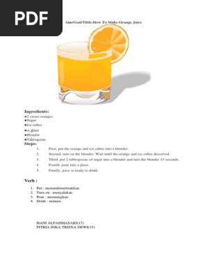 How to hot sale make orange juice