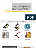 Introduction To Components and Basic Instruments