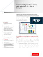 Oracle Business Intelligence Cloud Service DataSheet PDF