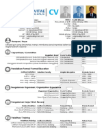 Contoh CV Untuk Guru Melamar Sekolah