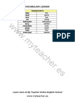 049 Vocabulario Transports