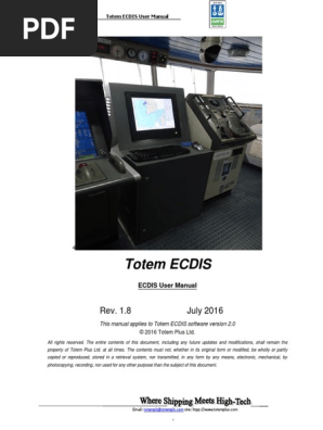 Totem Manual Ecdis User Manual19 7 2016 2017 Navigation Usb