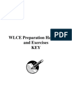 Wlce Answer Key PDF