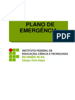 Plano de Emergencia IFSC
