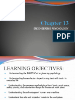 Chapter 13 - Engineering Psychology Stu