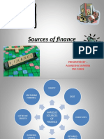 Sources of Finance: Presented By:-Akanksha Sharma CM-13203