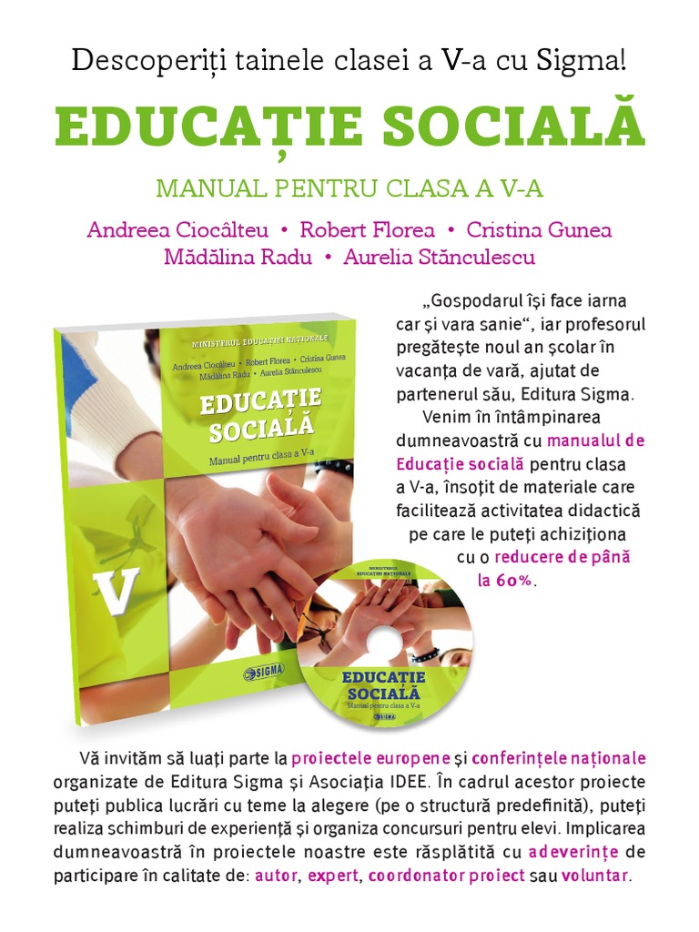 Flyer Educatie Sociala Pdf