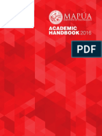 MAPUA UNIVERSITY Academic Handbook