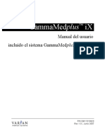 Manual Del Usuario de GammaMedplus IX