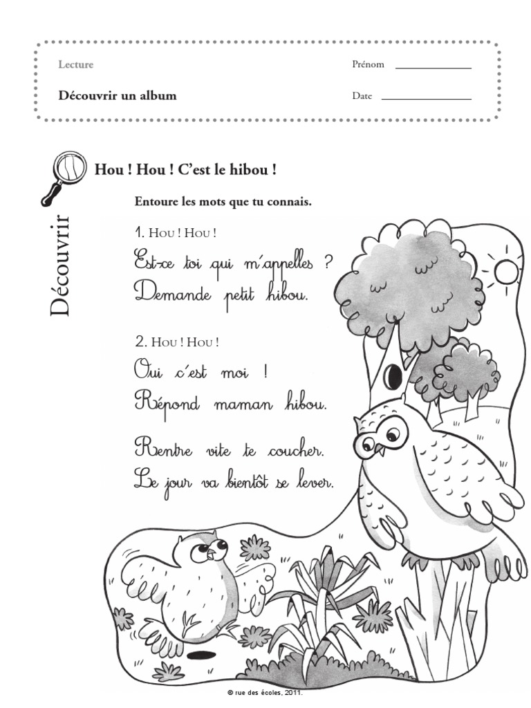Galm Page De Garde Cahier CP Français | PDF | Lecture (Processus) | Nombre grammatical