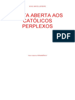 Dom Marcel Lefebvre Carta Aberta Aos Catolicos Perplexos PDF