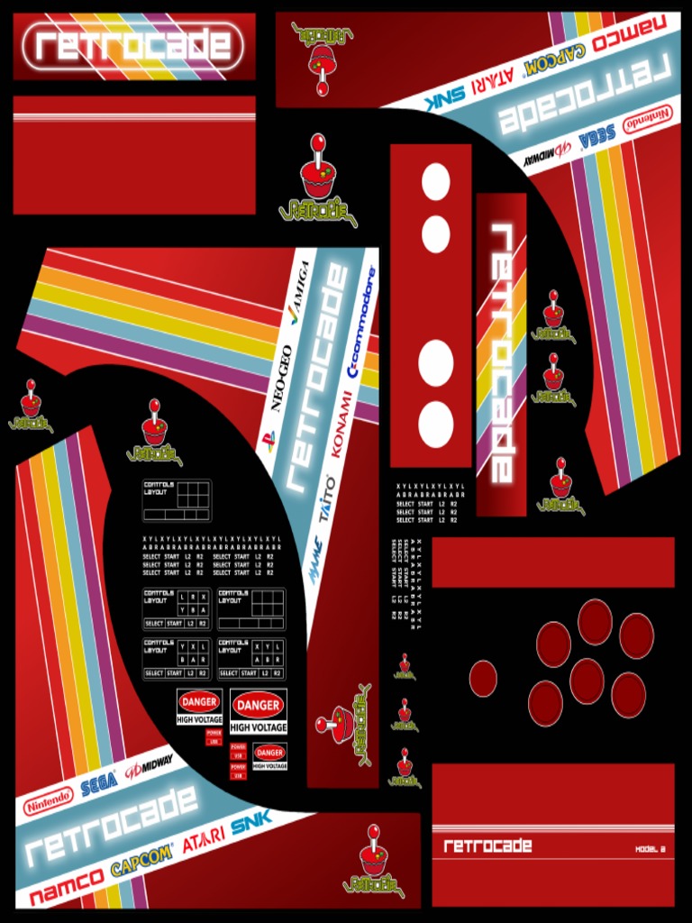 Retro Cade Artwork | PDF