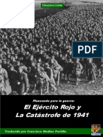 El Ejército Rojo y La Catástrofe de 1941 - Francisco Medina Portillo PDF