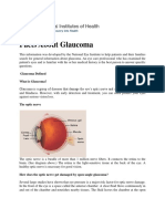 Facts About Glaucoma