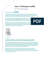 Analytical Balance