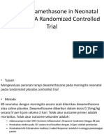 Role of Dexamethasone in Neonatal Meningitis Jurding Anak