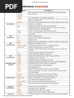 CSE 390 Bash Command Reference