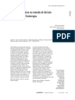 Fundamentos Éticos de Tomada de Decisão de Discentes de Fisioterapia