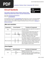 Circuit Symbols PDF