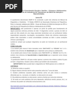 Formulário SNAP-IV PDF