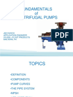 Fundamentals of Centrifugal Pumps