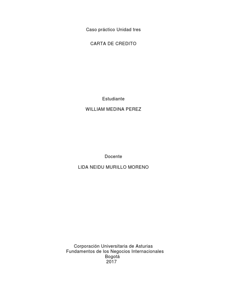 Caso Practico Unidad 3 INTRODUCCION NEGOCIOS 