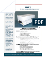 Terrasat IBUC R Ku-Band Block Upconverter Data Sheet