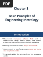 Basic Principles of Engineering Metrology