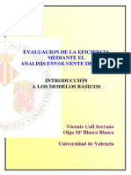 Evaluacion de La Eficiencia Mediante El Analisis Envolvente de Datos - Vicente Coll, Olga Blazco PDF