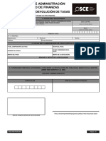 OAD-UFIN-FOR-0001 - Devolución de Tasas PDF