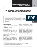 La Tutela Del Acreedor No Ejecutante en PDF