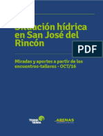 Situación Hídrica en San José Del Rincón - Santa Fe - Argentina