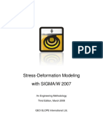 Stress-Deformation Modeling (Sigmaw 2007)