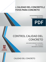 CONTROL CALIDAD DE CONCRETO Y ADITIVOS DE CONCRETO.pptx