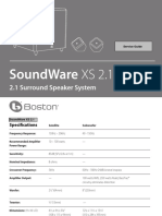 Boston Soudware Xs2.1 Ice3b0365j Ir2153
