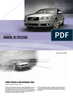 Manualul Tau de Utilizare Volvo S80 PDF